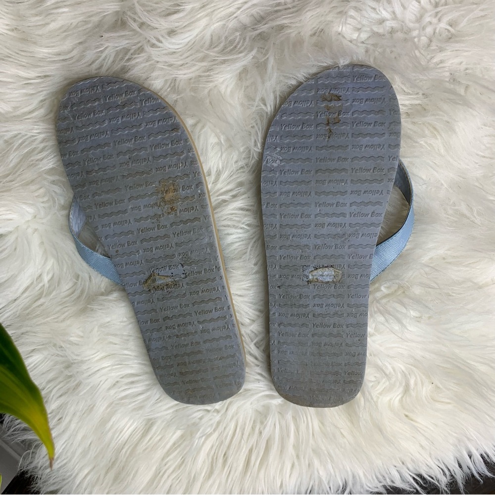 Yellowbox Striped Flip Flops - Picture 6 of 6